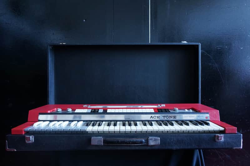 Ace Tone Top-9 Rare Vintage 1969 Combo Organ 240V image 1