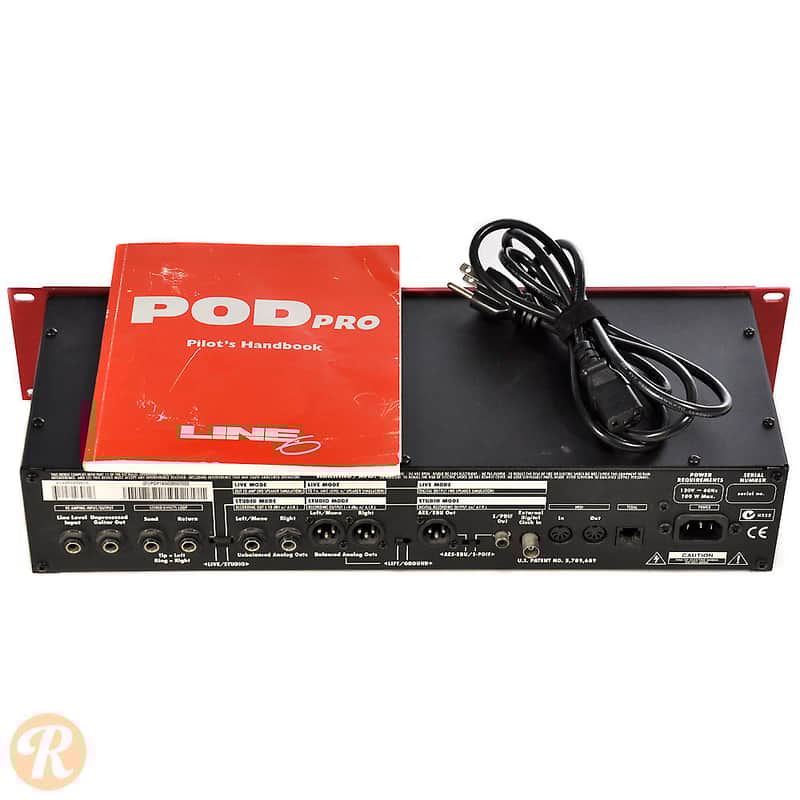 Line 6 POD Pro Rackmount Multi-Effect and Amp Modeler | Reverb
