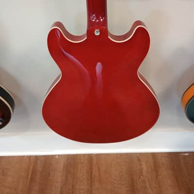 Falown Semi-Hollow Electric Guitar - Red image 4