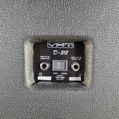 VHT D-212 Cabinet Stereo 60w/side, Mono 120w 2022 Excellent - Black image 5