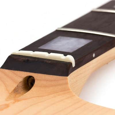 Electric Bass Guitar Neck Paddle Headstock 21-Fret image 7