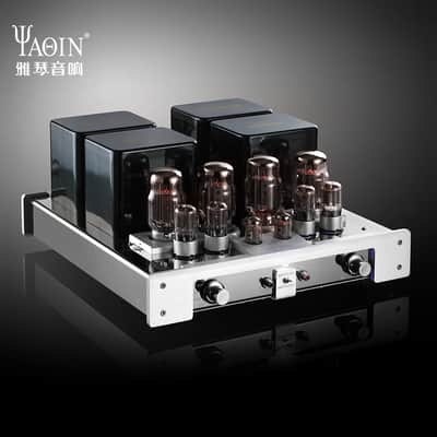 YAQIN MC-100B Class A Push Pull Integrated Tube Amplifier, Power Amplifier, Output Power 50Wx2 / 25Wx2, KT88 Tubes, AC115 or AC 230 2025 - silver image 3