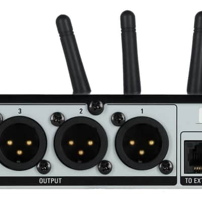 Audio Technica ATW-1423/L Wireless Microphone System Receiver+Handheld+Lav Mics image 4