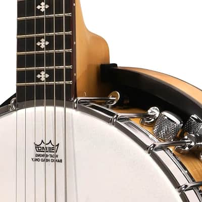 Gold Tone GT-500/L Pro Maple Neck 6-String Banjitar w/Gig Bag, Pickup & Volume Control For Left Hand Players image 6
