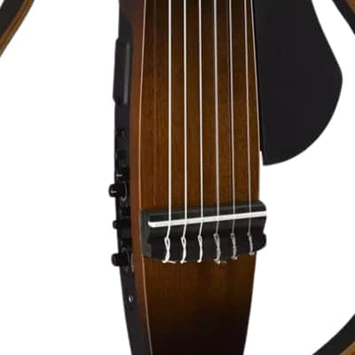Yamaha Nylon String Silent Guitar Tobacco Sunburst image 4