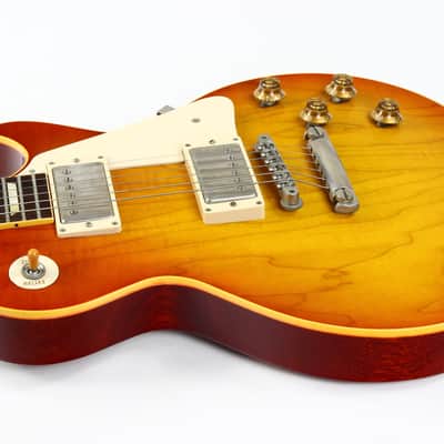 2003 Gibson BRAZILIAN ROSEWOOD 1958 Les Paul Standard Reissue R8 58 Custom Shop Reissue Sunburst image 18