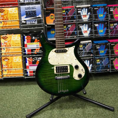 Patrick Eggle New York Plus electric guitar in citrus green - Made in England image 7