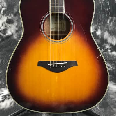 Yamaha FG-TA BS TransAcoustic Dreadnought image 2