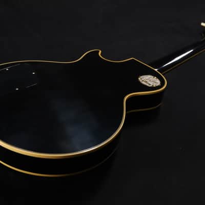 Gibson Custom Shop 1957 Les Paul Custom Reissue 2-Pickup VOS Ebony - LPB57VOEBGH1 818 image 7