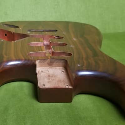 Walnut Stratocaster Body Finished image 4