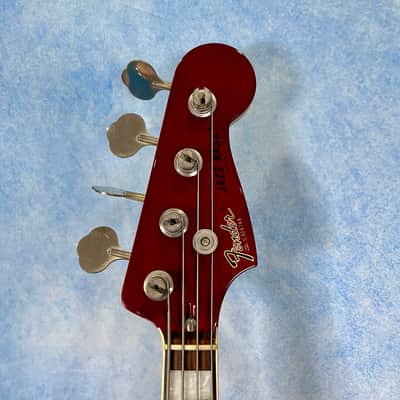 2006 Fender JB-75 US Jazz Bass Old Candy Apple Red, Crafted in Japan, CIJ image 3