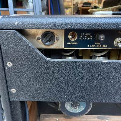 Fender Pro Reverb 2-Channel 40-Watt 2x12" Guitar Combo 1965 - 1967 - Black Panel image 22