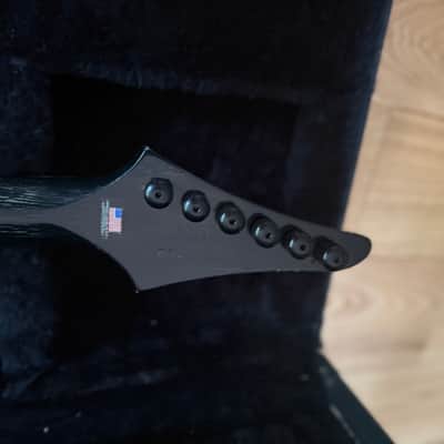 Rare Gibson: 1996 M-III All American - triple humbuckers in ebony, with matching Steinberger gearless locking tuners and locking trem. image 12