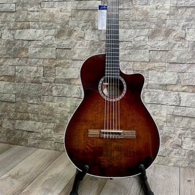 Godin Arena Pro Cutaway w/ EQ Classical Guitar Bourbon Burst #051229 image 2
