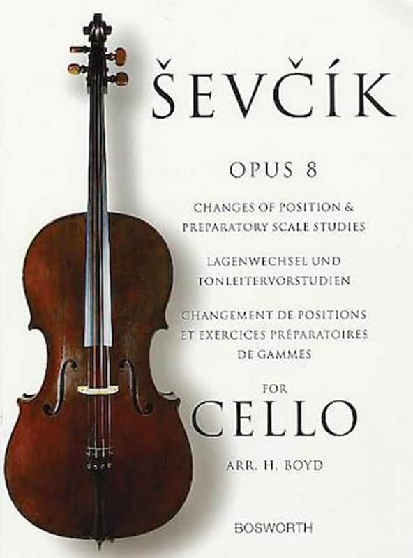 Sevcik for Cello - Opus 8 Changes of Position & Preparatory Scale Studies image 1