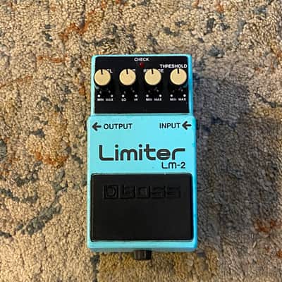 Boss LM-2 Limiter MADE IN JAPAN Black Label Near MINT 1987 image 2