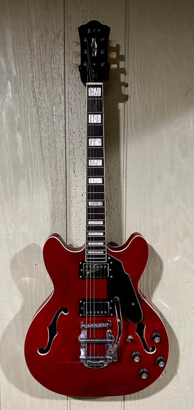 Grote 335-style cherry *UPGRADED* image 1