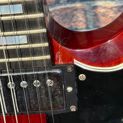 Gibson SG Standard 1973 - Bigsby Cherry Red image 3