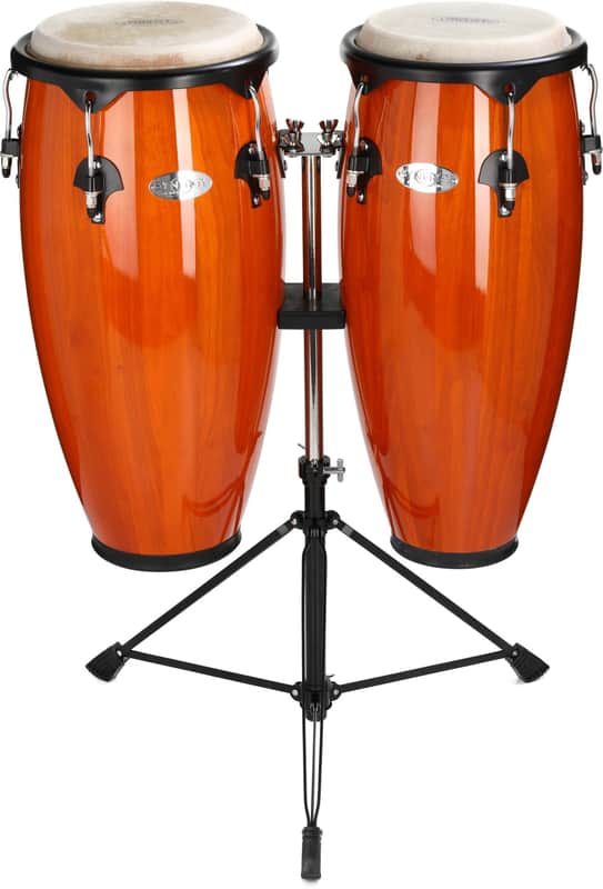 Toca Percussion Synergy Wood Conga Set - Amber | Reverb