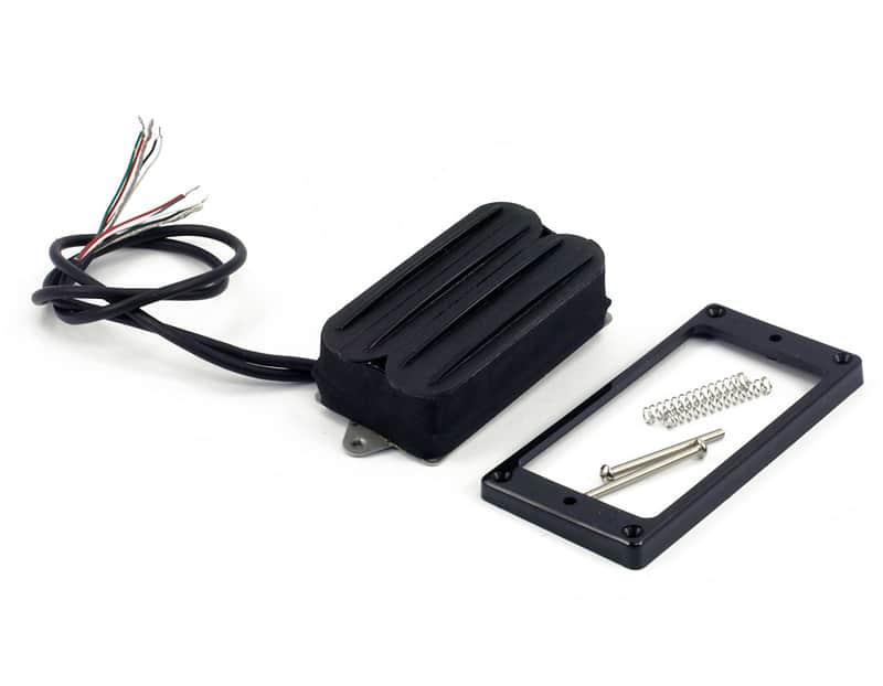 Kent Armstrong Motherbucker Black dual rail Pickup 27k ohm insane output image 1