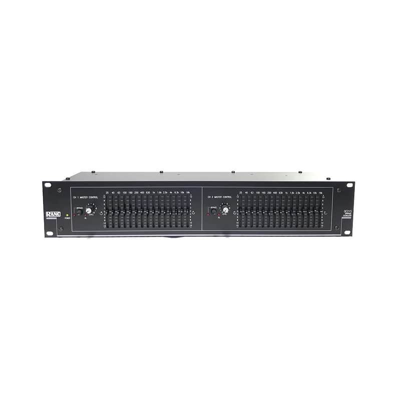 Rane GE-215 Dual Channel 15-Band Graphic Equalizer image 1