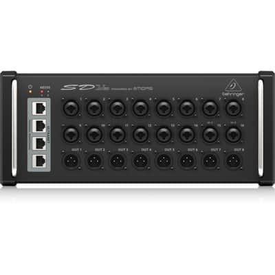 Behringer SD16 | 16 Remote Midas Preamps | ULTRANET Hub with AES50 Networking image 1