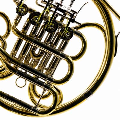 S.E. Shires SHR200-U Custom Geyer Double French Horn with Detachable Bell SN 124 image 8