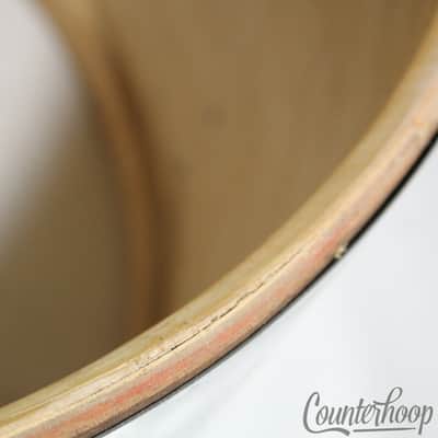 Ludwig 14x22"Chrome Over Wood COW Bass Drum Shell 3Ply Super Classic USA 70s-80s image 15