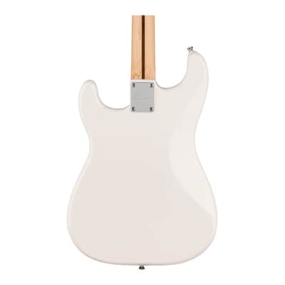 Used Squier Sonic Stratocaster HT - Arctic White w/ Maple Fingerboard image 7