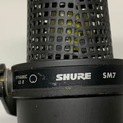 SHURE SM7 MICROPHONE- ORIGINAL VERSION! VINTAGE! RARE! MAKE OFFER!! image 14