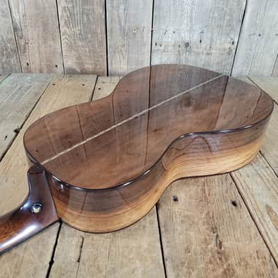 Preston Thompson Guitars Size 2 BA Brazilian Rosewood and Spruce Parlor Guitar with Calton Case - Natural image 14