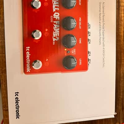 TC Electronic Hall of Fame 2 X4 Reverb 2019 - Present - Red image 4