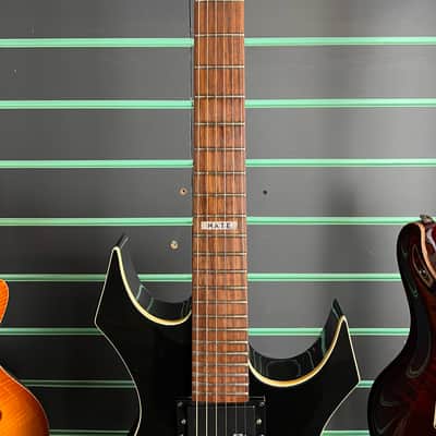 BC Rich Mick Thomson M7 Black Signature Electric Guitar image 6