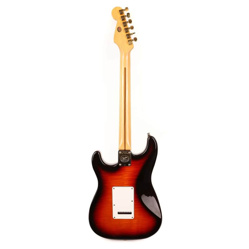 Fender 50th Anniversary American Stratocaster Quilted Maple Sunburst 1996 image 3