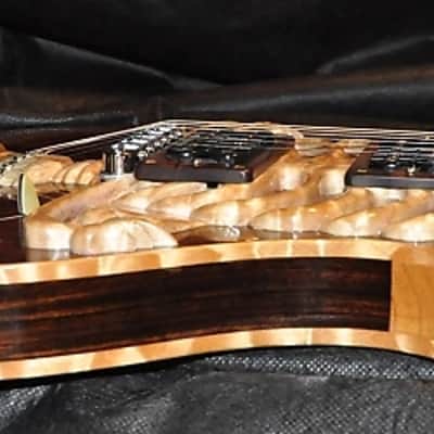 Transki Custom Hand Made  Custom Multiple Woods Pearl And Custom Skeleton image 4