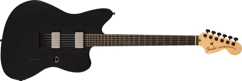 Fender Jim Root Jazzmaster Ebony FB Flat Black with Case