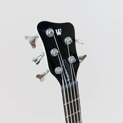 Warwick RockBass Star Bass 5-string Hollowbody Electric Bass - Solid Crème White image 6