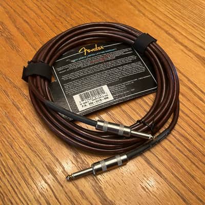 Fender 18β California Cable - Candy Apple Red - 099-0418-009 - 2000 - Discontinued California Series image 5
