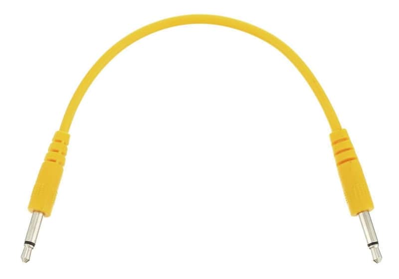 Doepfer Doepfer A-100C 15 Eurorack Patch Cable - Yellow (15cm)...