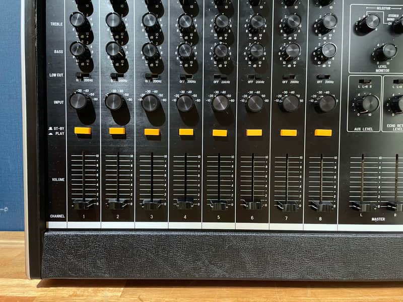 T1600 ミキサー MX800 Ultra Rare] Teisco MX-800 Vintage Analog 8-Channel Mixer Wonderful