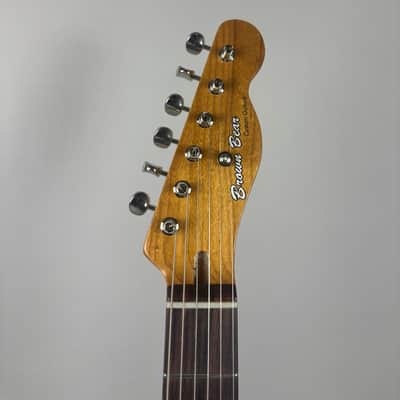 Brown Bear Guitars Featherweight Tele Inverness green metallic image 12