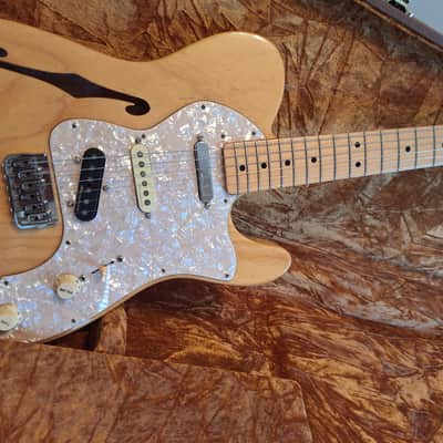 2009 Fender Classic Series '72 Telecaster Thinline (Nashville wired) Natural Finish image 2
