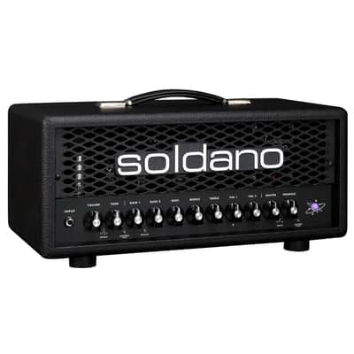 Soldano ASTRO-20 3-Channel 20-Watt Guitar Amp Head - Black image 1