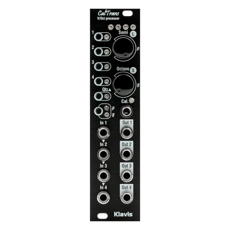 Klavis CalTrans Eurorack CV Calibrator Module (Black) image 1