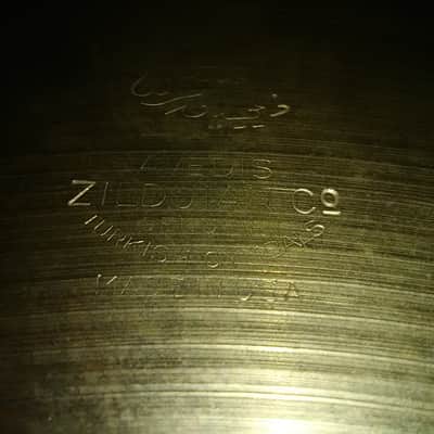Zildjian Avedis Trans Stamp Hi Hats 1950's - thin - 596/715 g image 9