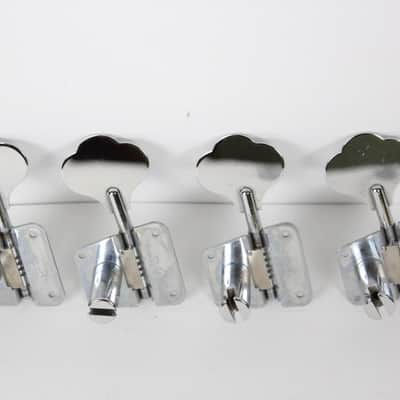 1978 Vintage Fender Precision Jazz Bass CHROME TUNERS with Bushings & Screws 1978 1979 1970's Telecaster image 2