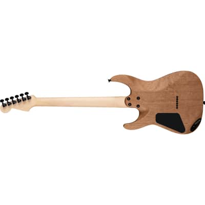 Charvel Pro-Mod DK24 HH HT E Mahogany Poplar Burl w/ Seymour Duncan Pickups - Desert Sand image 5
