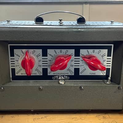 Operadio 1010-A Vintage Harmonica Tube PA Head Amplifier image 1
