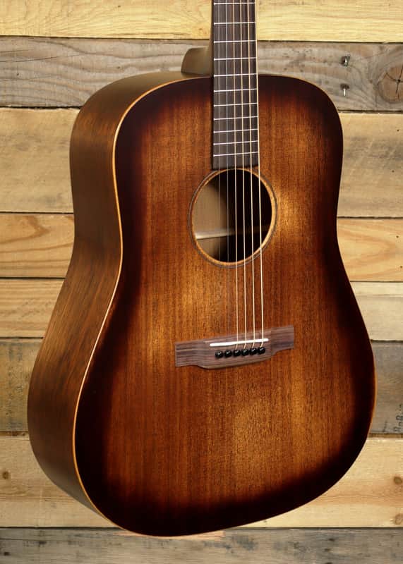 Martin  D-15M StreetMaster Left-Handed Acoustic Guitar Mahogany Burst w/ Gigbag image 1