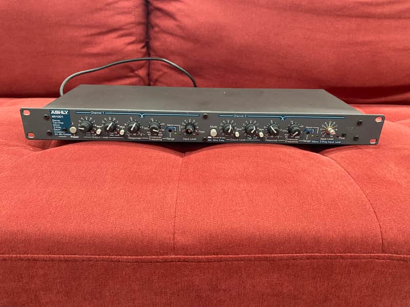 Ashly XR-1001 Stereo Two-Way / Mono 3-Way Active Crossover 1990's image 1